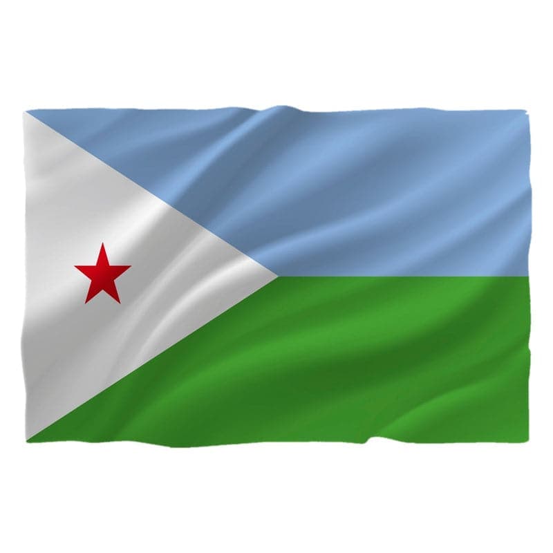 Drapel Djibouti