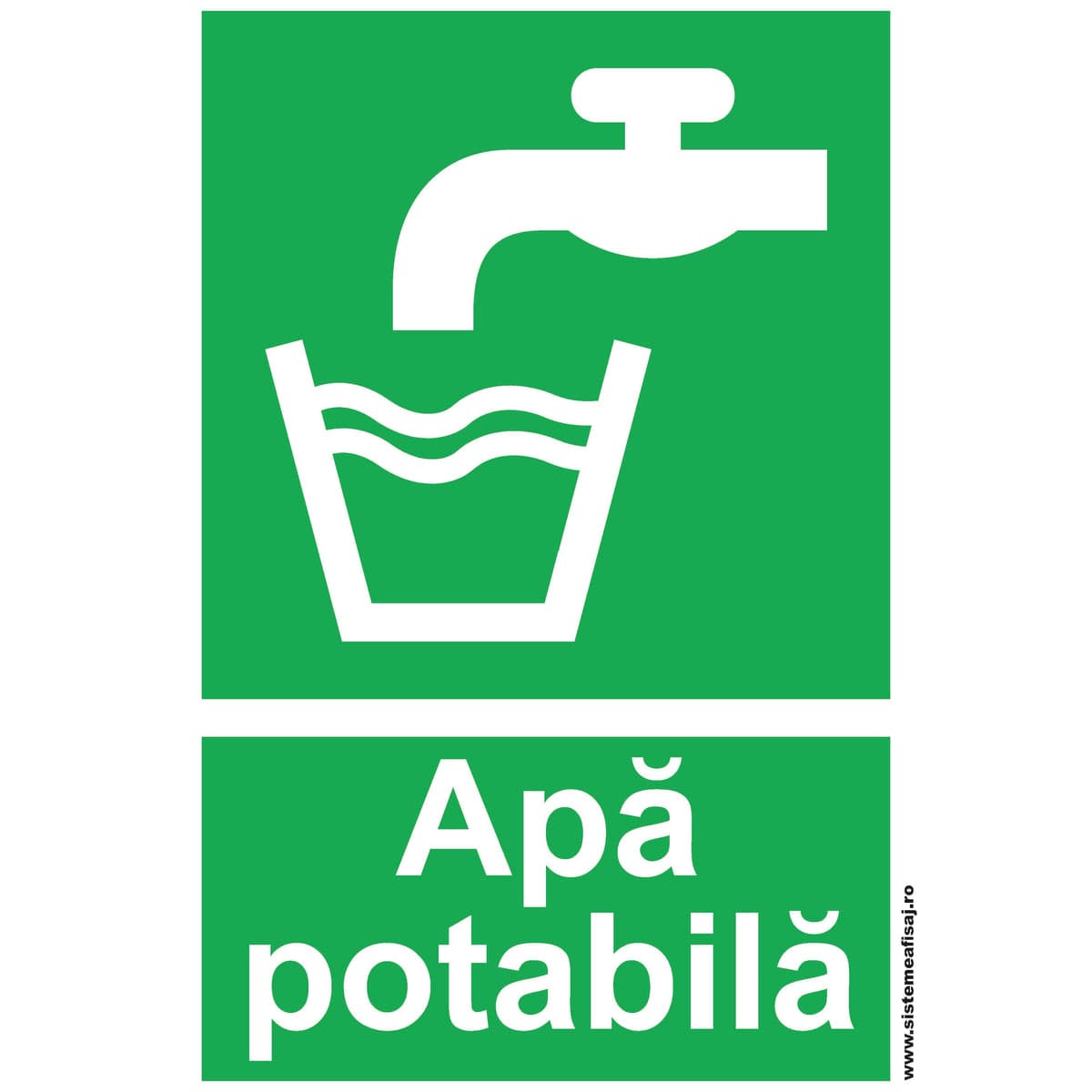 Semn Indicator Apa Potabila