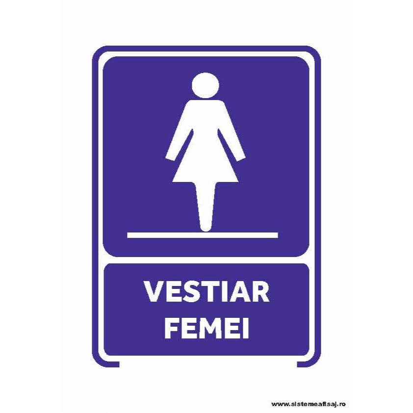Semn Indicator Vestiar Femei
