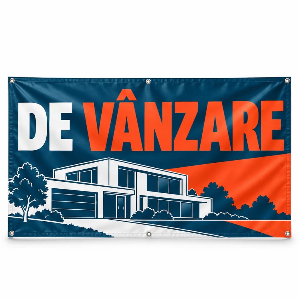 Banner de vânzare – model modular 6