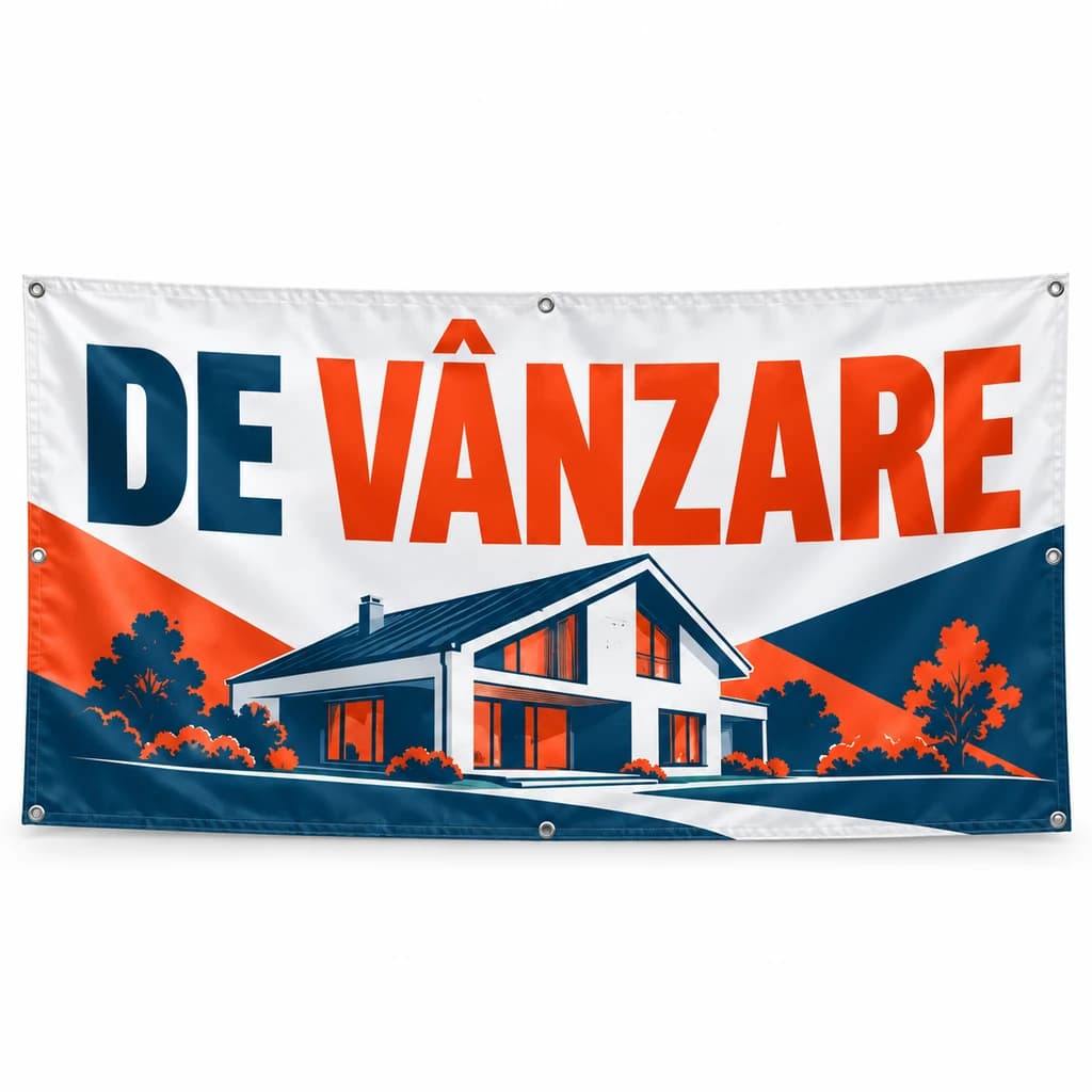 Banner de vânzare – model modular