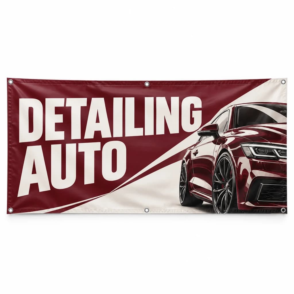 Banner detailing auto – model dinamic | AdBanner România Banner detailing auto – model dinamic - Tipar digital și personalizare online din categoria bannere