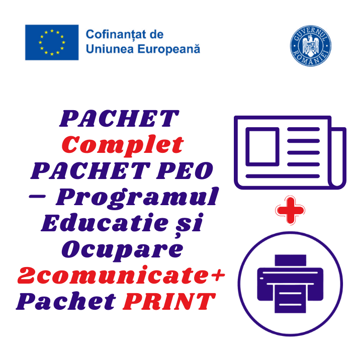 Set 20 Autocolante PEO - Educație și Ocupare