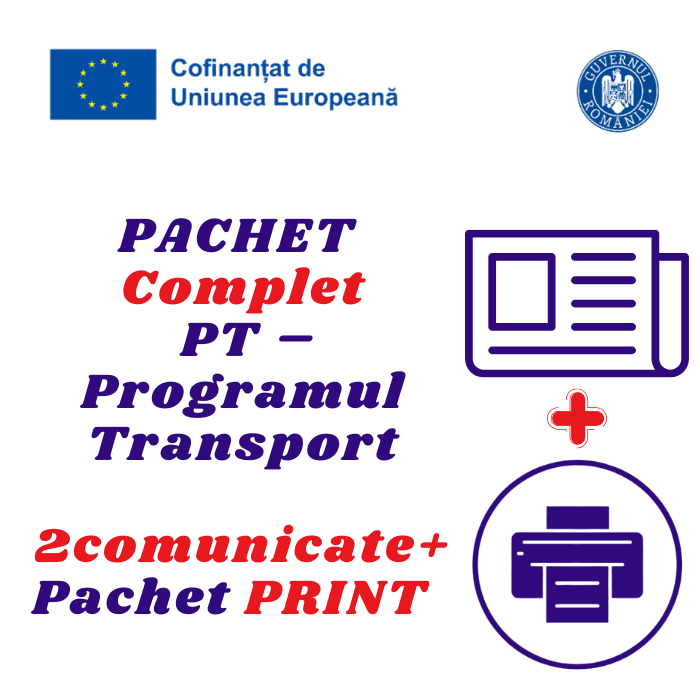 Afiș A3 Programul Operațional Transport (POT)