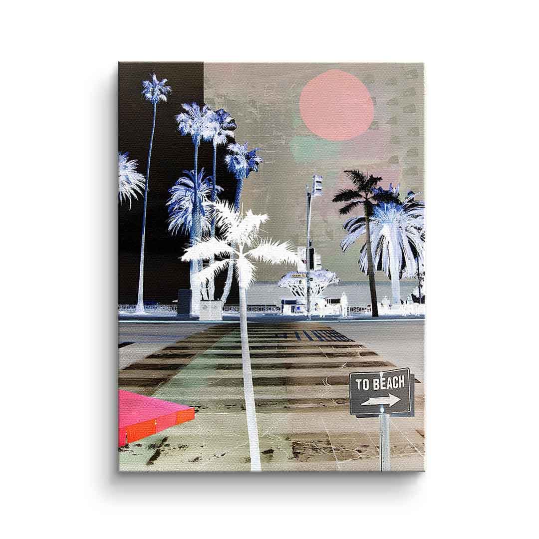 Tablou canvas Venice Beach în stil street art – stil urban